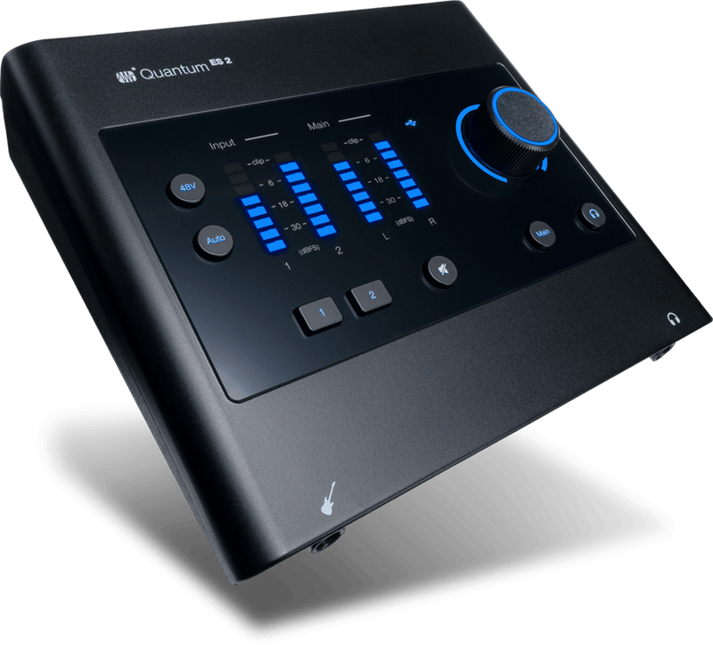 PRESONUS QUANTUM ES-2 - high-fidelity 2x2, 24-bit / 192 kHz, recording interface with 6-Month Studio One Pro+ membership included.