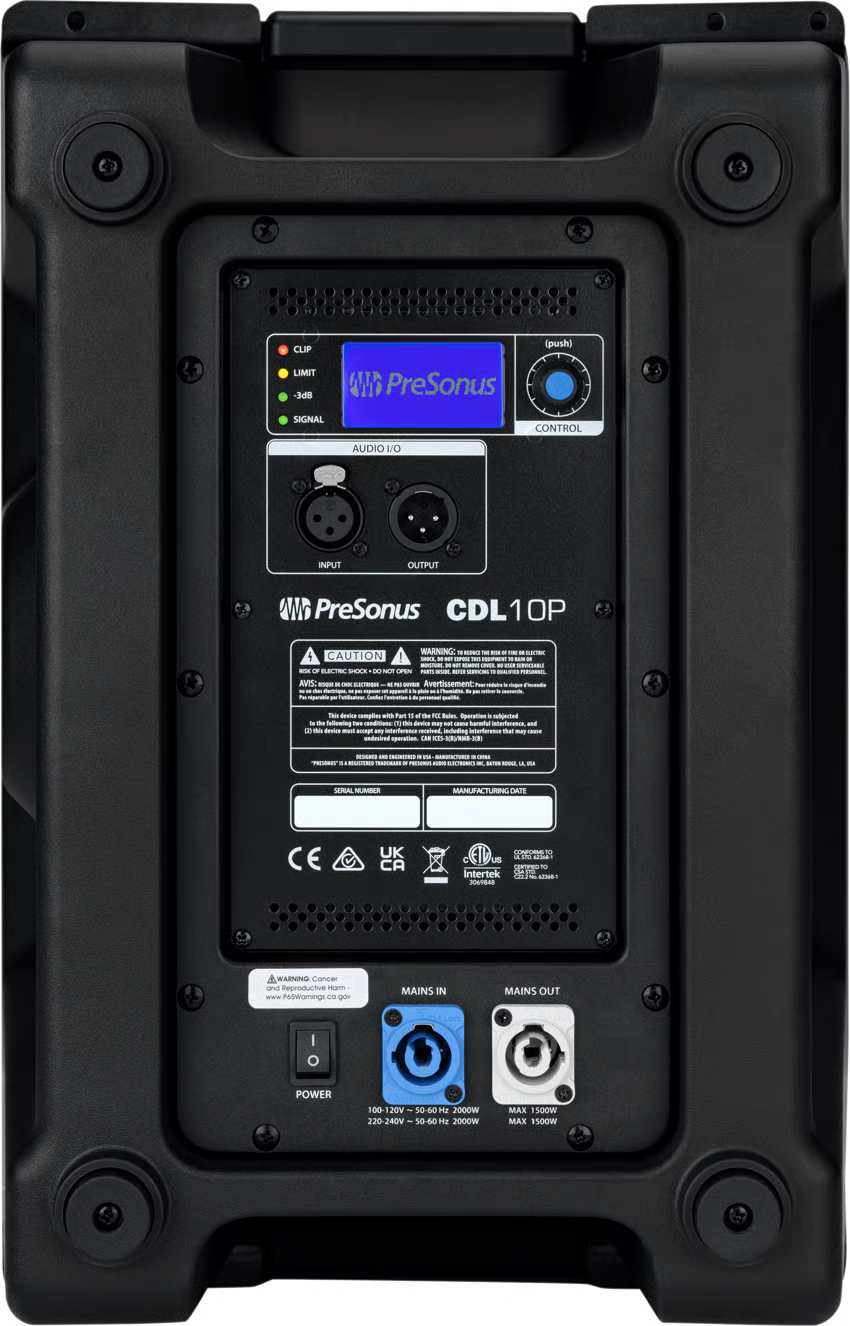 PRESONUS CDL10P -  Constant Directivity Sound Reinforcement Loudspeaker
