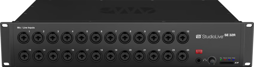 PRESONUS Studiolive SE32R - 40-channel rack mixer with 32 onboard XMAX-R