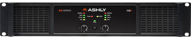 ASHLY CA 1.02 - Ashly CA-1.02 1000W 2 Channel Multi Mode Power Amplifier - Ashly CA-1.02 1000W 2 Channel Multi Mode Power Amplifier