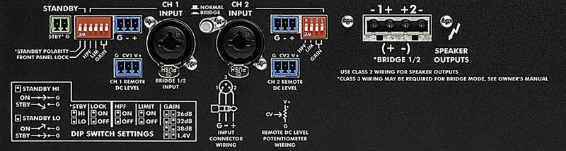 ASHLY CA 1.02 - Ashly CA-1.02 1000W 2 Channel Multi Mode Power Amplifier - Ashly CA-1.02 1000W 2 Channel Multi Mode Power Amplifier