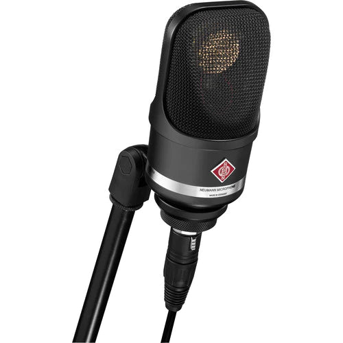 Neumann TLM 107 BK Multi-pattern mic delivering balanced sound - Neumann TLM 107 Multi-Pattern Large Diaphragm Condenser Microphone (Black)