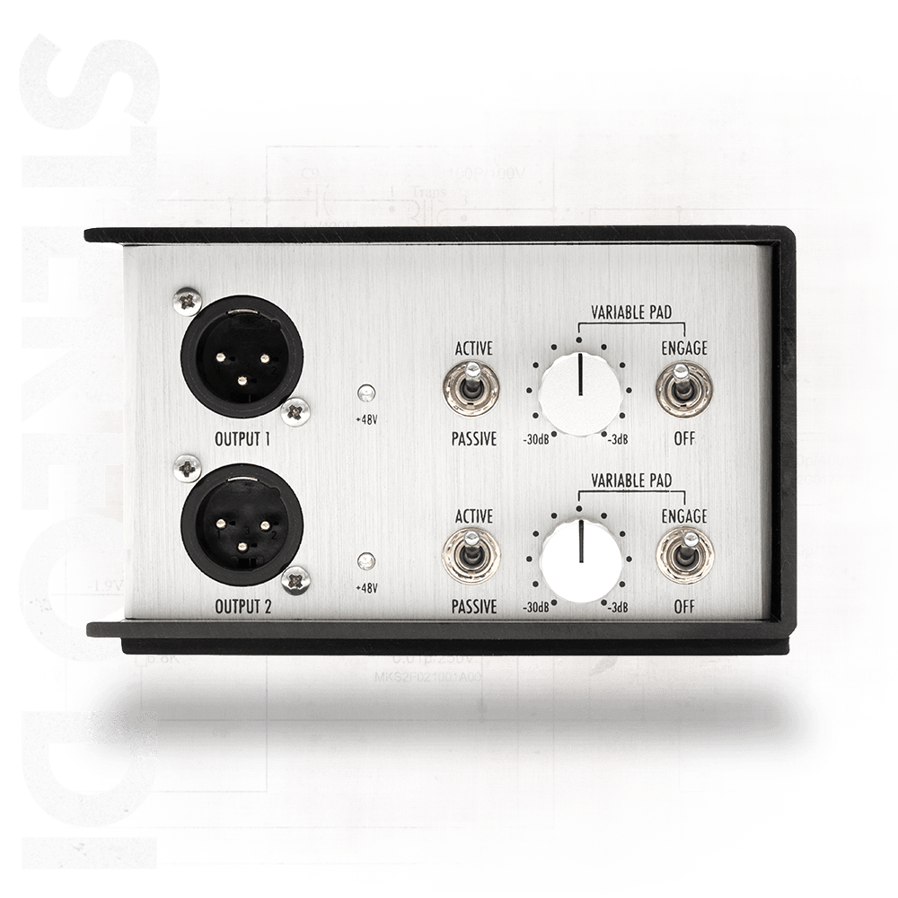 WARM WA-DI-A2 - Transformer-Balanced Stereo Active DI
