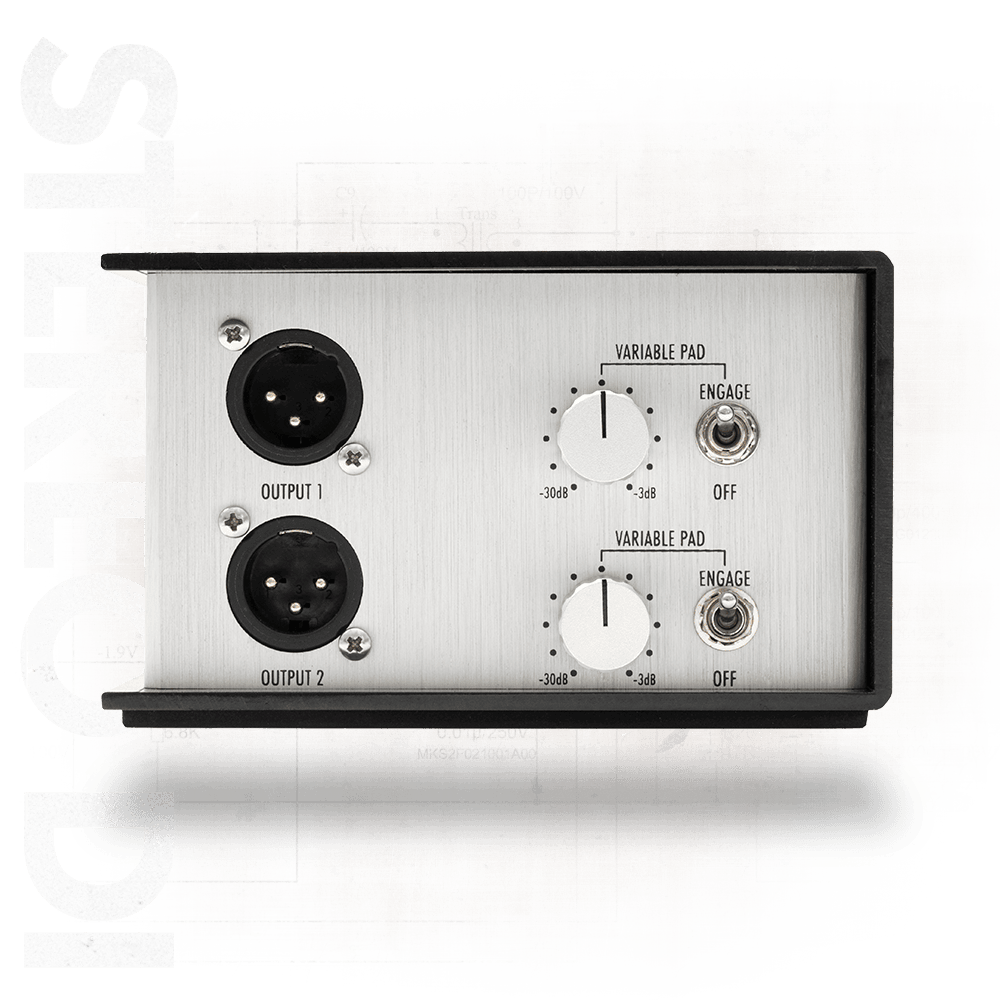WARM WA-DI-P2 - Transformer-Balanced Passive Stereo Direct Bo