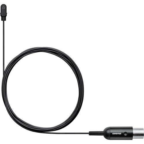 Shure DL4B/O-MTQG-A Microphone Lavalier - Shure DL4 DuraPlex Omnidirectional Miniature Lavalier Microphone for Bodypack Transmitters (Black, TA4F)