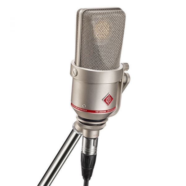 Neumann TLM 170 R Multi-pattern mic with K 89 capsule, five remote-controllable patterns, with tilting side bracket - Neumann TLM 170 R Multi-Pattern Large-Diaphragm Studio Condenser Microphone (Nickel)