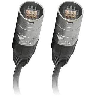 CHAUVET VIDEO C6F-ECMX-BLK-03 - Chauvet Professional Video C6F-ECMX-BLK-03 Cat6 Shielded Ethercon Cable - 3 ft