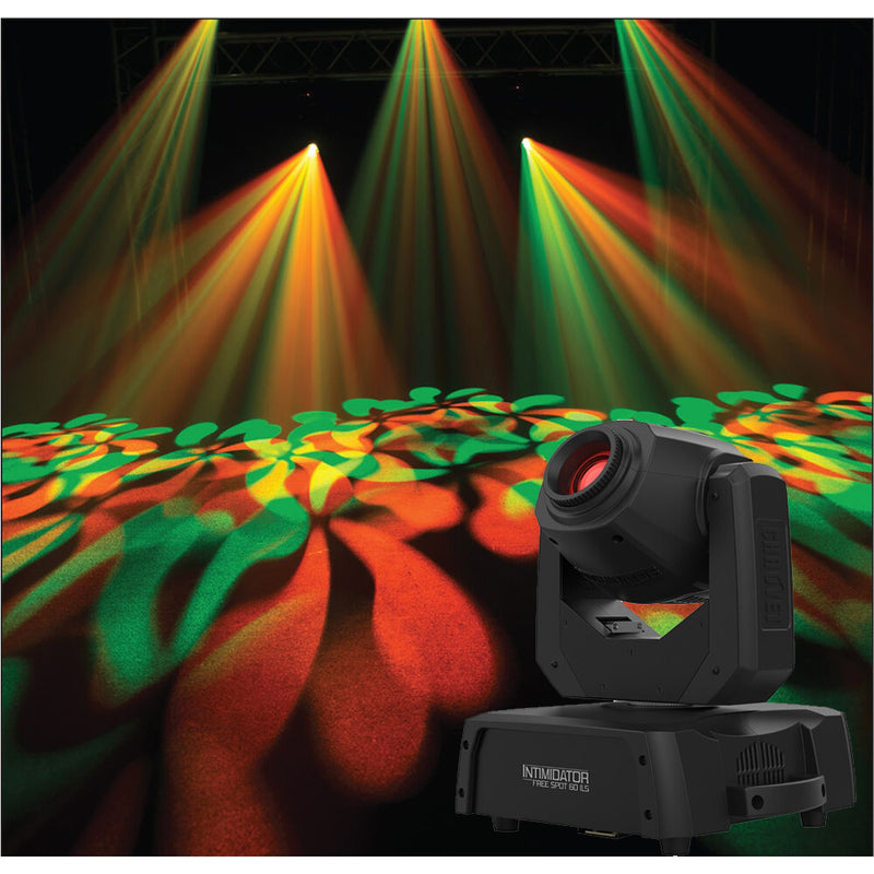 CHAUVET INTIMIDATOR SPOT 60 ILS (New Open-box (1) available) 70-watt moving head ILS compatibility for use in the ILS ecosystem  D-Fi USB® compatibility for wireless Master/Slave or DMX control