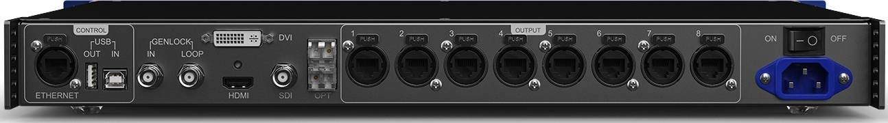 CHAUVET VIDEO VIPDRIV83RN - Chauvet Video VIP Drive 83R Nova Star Protocol Switcher with Rotation to Convert Video Signal for F6 Video Strip IP VIPDRIV83RN