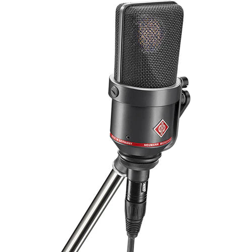 Neumann TLM 170 R-MT-STEREO Factory-matched stereo set of two TLM 170 R mt with EA 170 mt in Mic Briefcase - Neumann TLM 170 R MT STEREO Multi-Pattern Large-Diaphragm Studio Condenser Microphone (Stereo Set, Black)