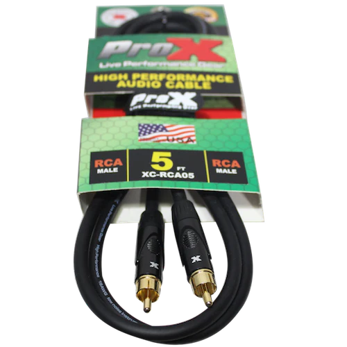 PROX-XC-RCA10 - ProX XC-RCA10 10ft. High Performance Audio Cable RCA to RCA