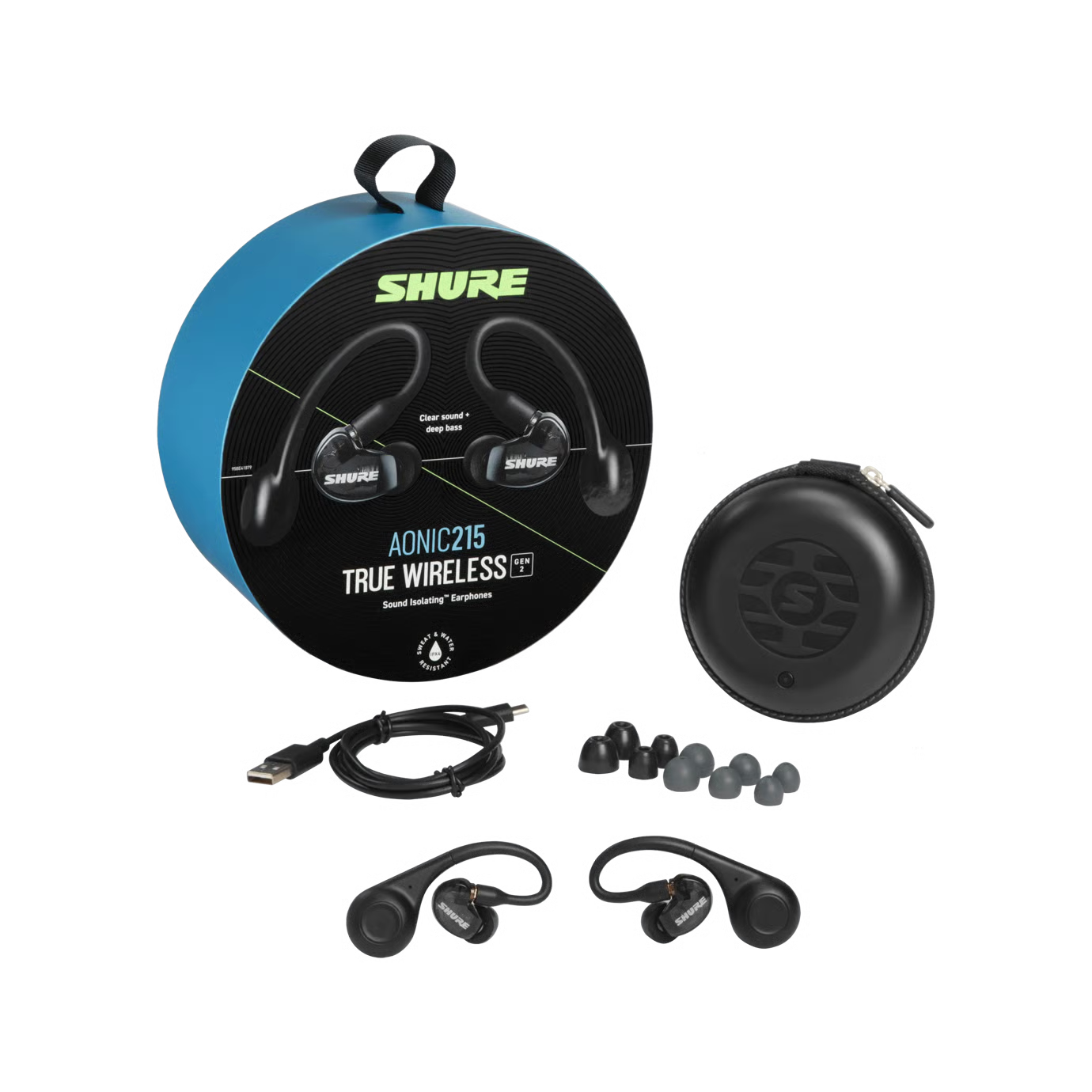 Shure SE21DY+TW2 - True Wireless Sound Isolating Earphones, Gen 2