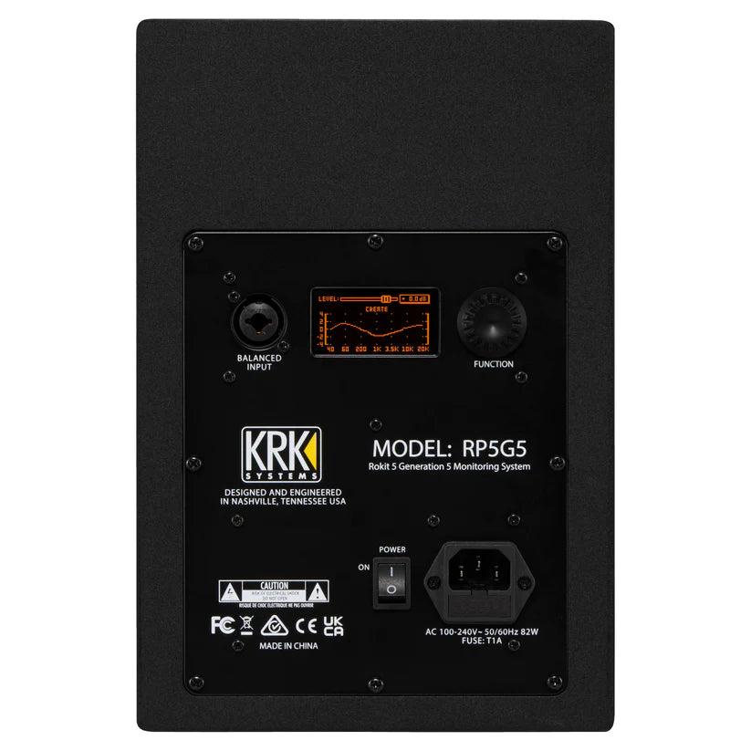 KRK ROKIT RP5 G5 - Active 5” Two-Way Studio Reference Monitor