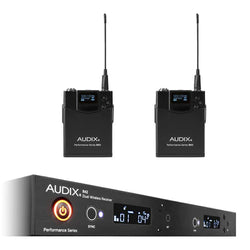 AUDIX AP42BPA - Audix AP42BPA 40 Series Dual-Channel Wireless System w/ 2 B60 Bodypacks