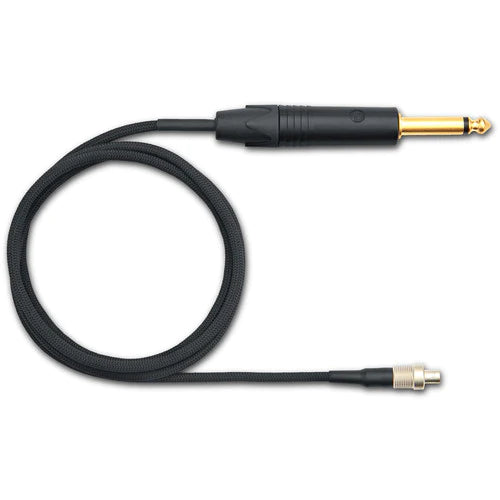 Shure WA308 Cable Shure - Shure WA308 Instrument Cable for ADX1M Micro Bodypack Transmitter Straight 1/4" Connector (3')