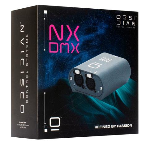 OBSIDIAN NX-DMX control surface for ONYX
