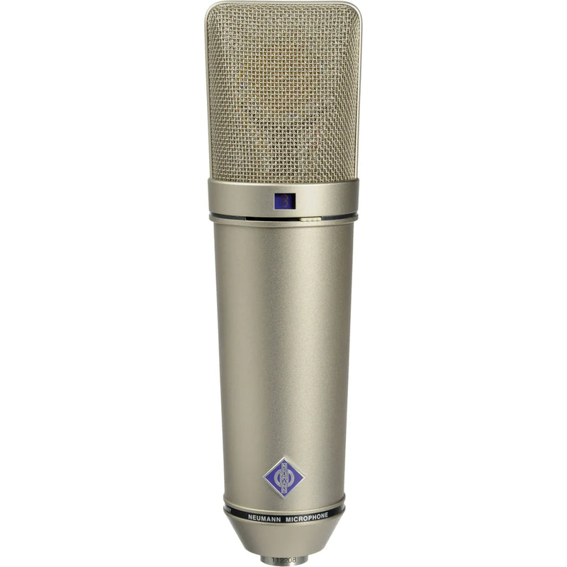 Neumann U 87 AI-STEREO Factory-matched stereo set includes two U 87 Ai with EA 87 in Mic Briefcase - Neumann U 87 AI STEREO Condenser Microphone (Stereo Set, Nickel)