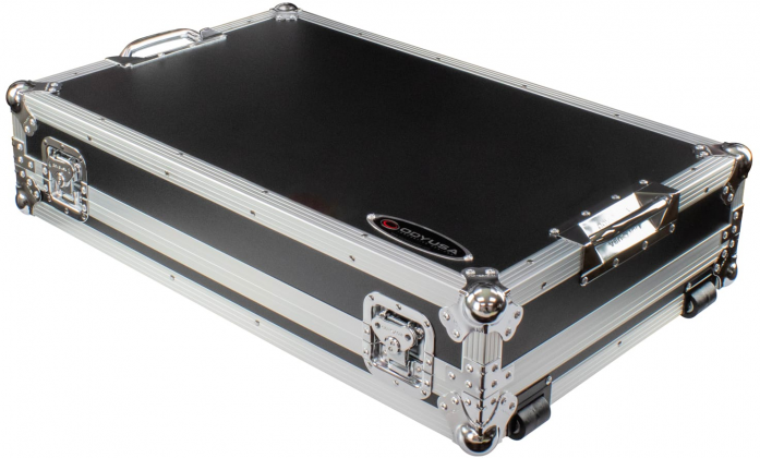 Odyssey FZPERFORMERW -  Flight-Style DJ Mixer Case with Wheels for Rane Performer