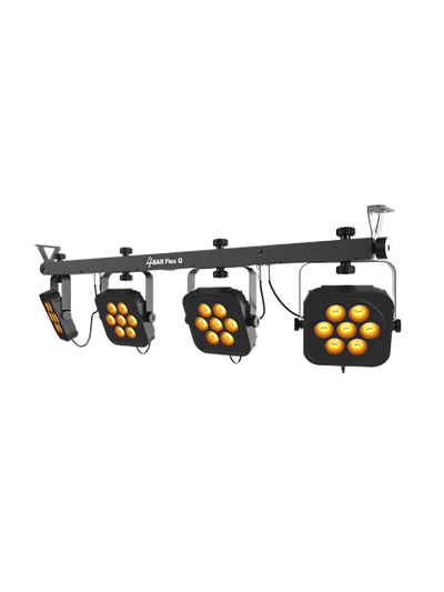 CHAUVET 4BARFLEXQILS LED - Complete wash lighting solution fitted with high-intensity, quad-color (RGBA) LEDs