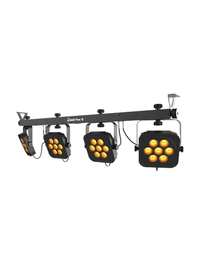 CHAUVET 4BARQUADILS LED - Complete wash lighting solution fitted with high-intensity, quad-color (RGBA) LEDs