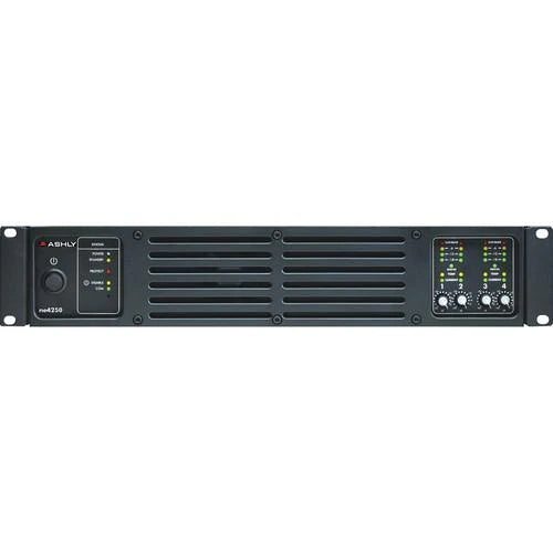 ASHLY ne4250pe - Ashly NE4250PE 4-Channel Network Enabled Amplifier With Protea Dsp 4 X 250W @ 4 Ohms