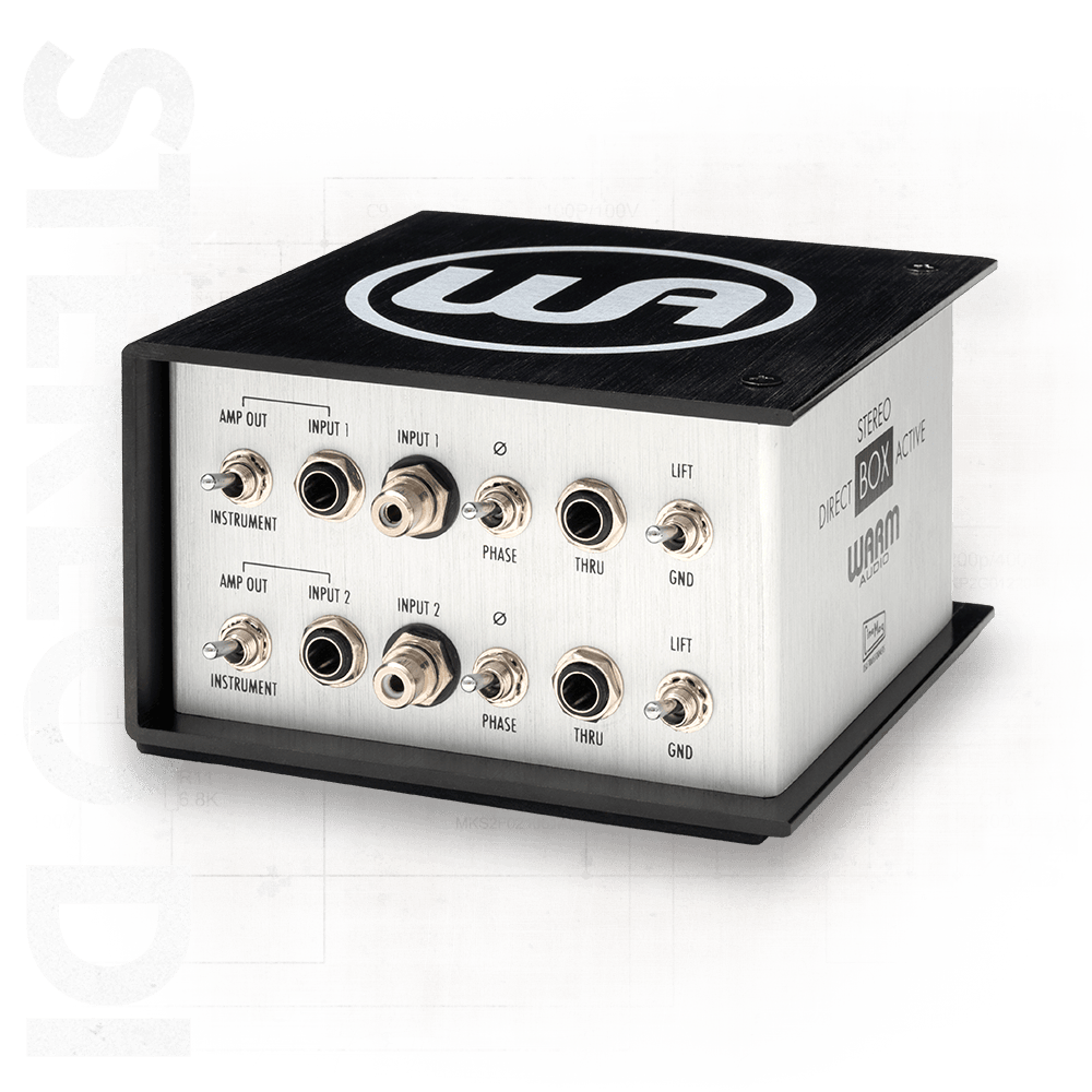 WARM WA-DI-A2 - Transformer-Balanced Stereo Active DI