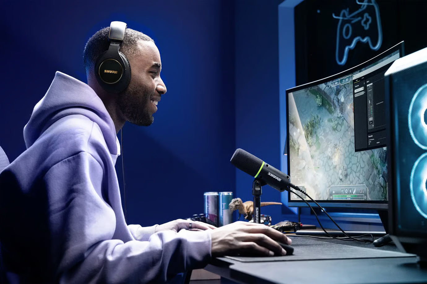 SHURE MV6 - USB Gaming Microphone