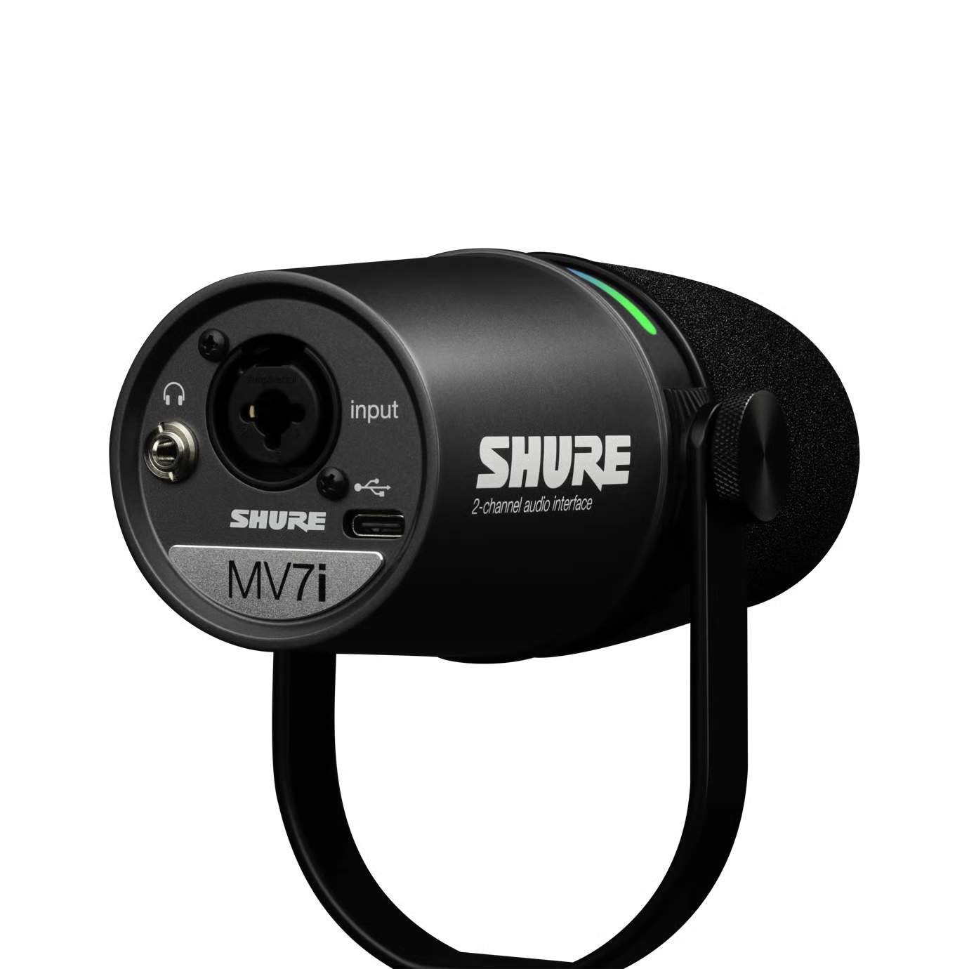 SHURE MV7I -  recording Smart Microphone & amp Interface
