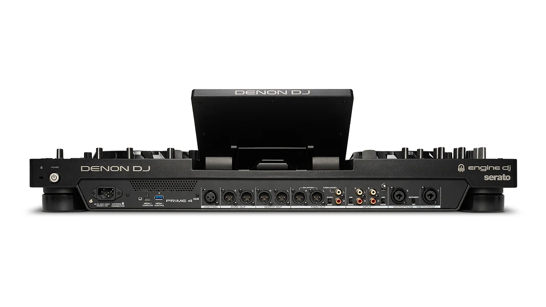 DENON DJ PRIME 4 G2 - 4-Channel Standalone DJ System with Built-in FX, Lighting Output, and Stems