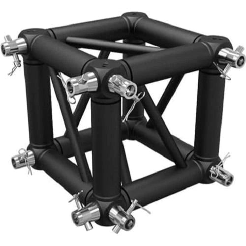 Global Truss F34-ST-UJB-12-BLACK GTR Square Truss - Global Truss F34-St-Ujb-12 Black Universal Junction Block 12'X12'