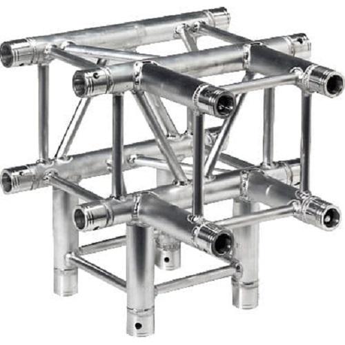 Global Truss F34-SQ-4130 GTR Square Truss - Global Truss F34-Sq-4130 4 Way T-Junction Truss 12''X12''