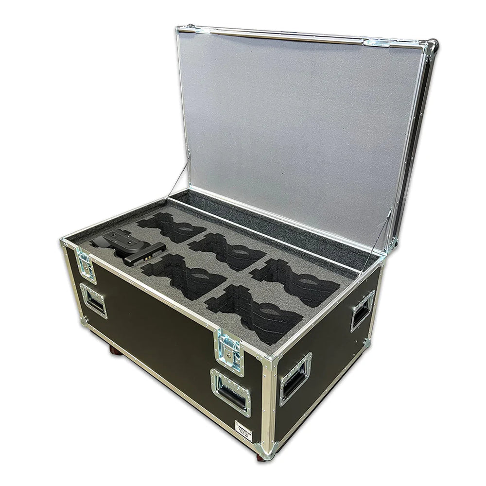 CHAUVET PRO CP6CASECSTRIKE - Chauvet Professional CP6CASECSTRIKE 6-Fixture Roadcase for Color Strike M