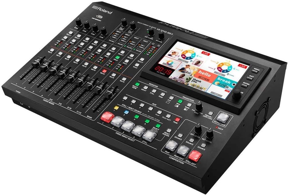 ROLAND VR-50HD  - Multi-Format AV Mixer