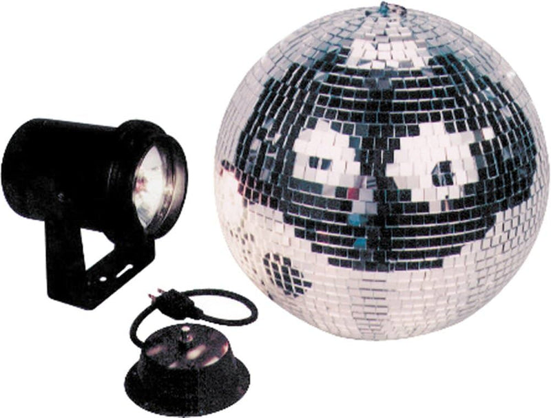 AMERICAN DJ M-600L - 16IN MIRROR BALL PACKAGE INCL MOTOR & PINSPOT