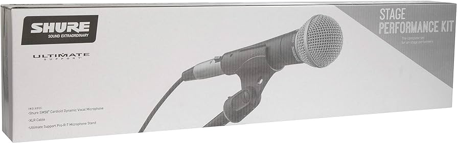 Shure SM58-CN-BTS - SM58-CN & Mic Stand Package