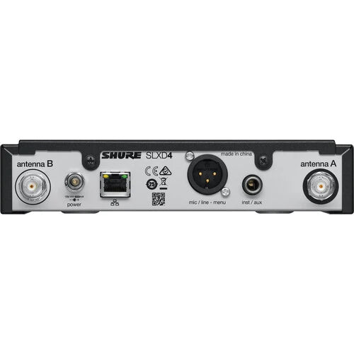 Shure SLXD124/85-H55 Wireless Combo System - Shure SLXD124/85 Digital Wireless Combo Microphone System (H55: 514 to 558 MHz)