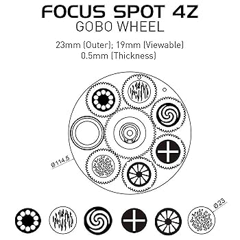 AMERICAN DJ FOCUS-SPOT-4Z-200 Watts Led Spot moving head