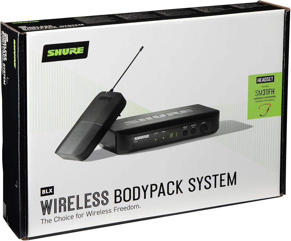 Shure BLX14/SM31-H9 Wireless Headset System