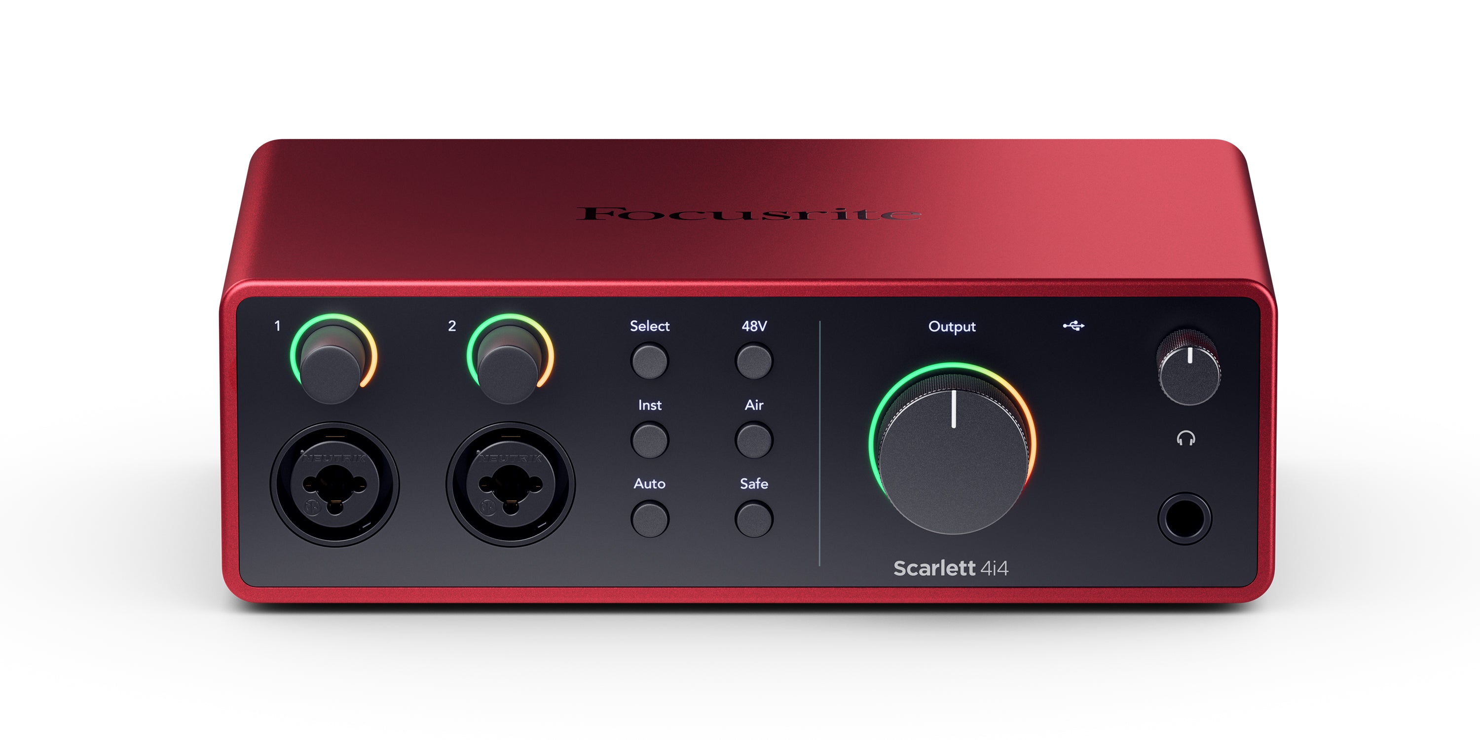 FOCUSRITE Scarlett 4i4 4th GEN  - 4 In / 4 out USB Audio Interface