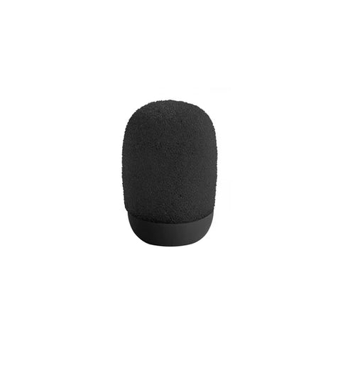 Shure RPMUL4SFWS/B Microphone Windscreen - Shure Snap Fit Windscreen for UniPlex Lapel Microphone - 3-Pack (Black)