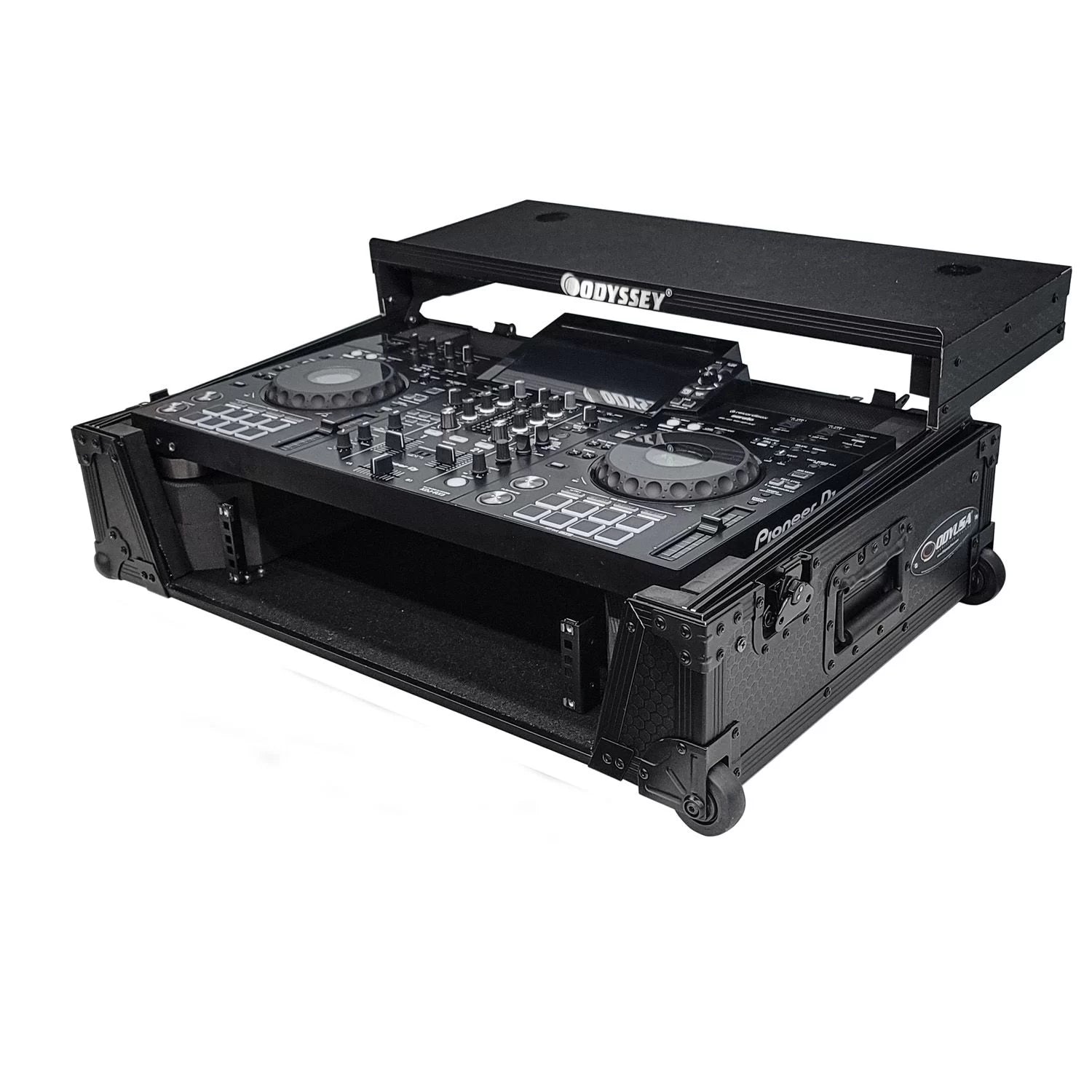 Odyssey 810226 - Pioneer XDJ-RX3 / XDJ-RX2 Industrial Board Glide Style 2U Case