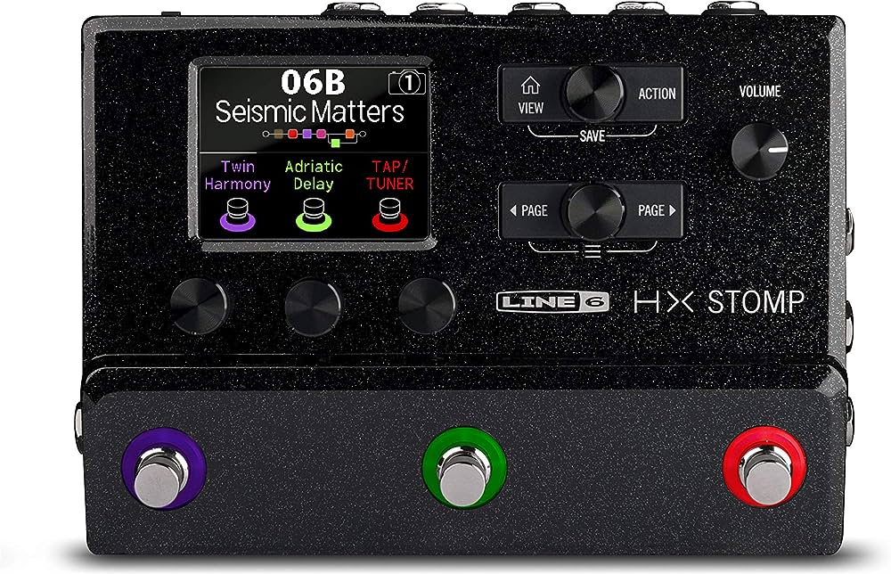 LINE 6 INSTRUMENT HX STOMP - Compact guitar multi-FX pedal