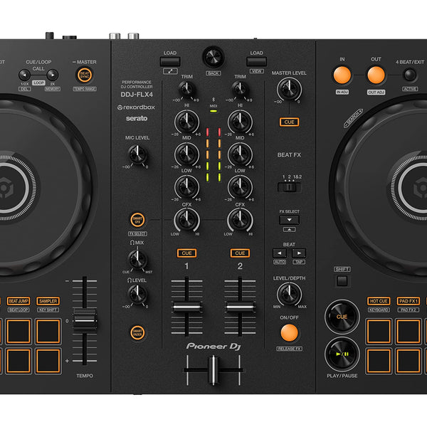 DDJFLX4 専用 DDJ-FLX4-W - マルチアプリ対応2ch DJコントローラー (White)