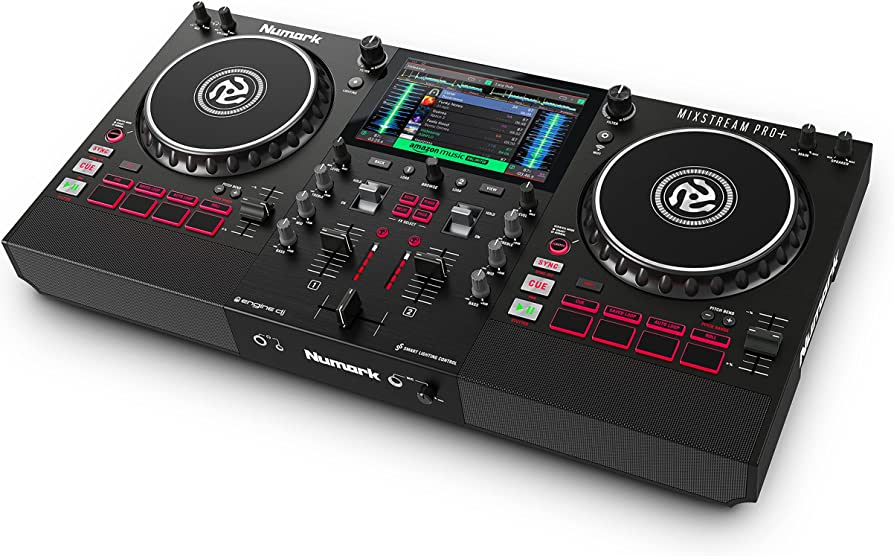 NUMARK MIXSTREAM PRO+   - Standalone dj controller with built-in speaker