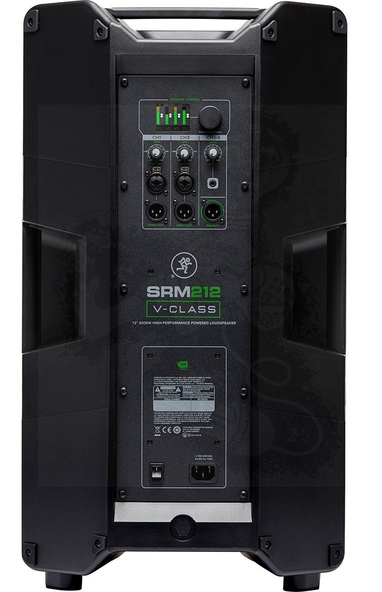 MACKIE SRM212 V-Class (Open box (1) available)  12” 2000W High-Performance Powered Loudspeaker