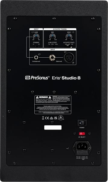 PRESONUS ERIS STUDIO 8 - 8-Inch 2-Way Active Studio Monitors With EBM Wave Guide