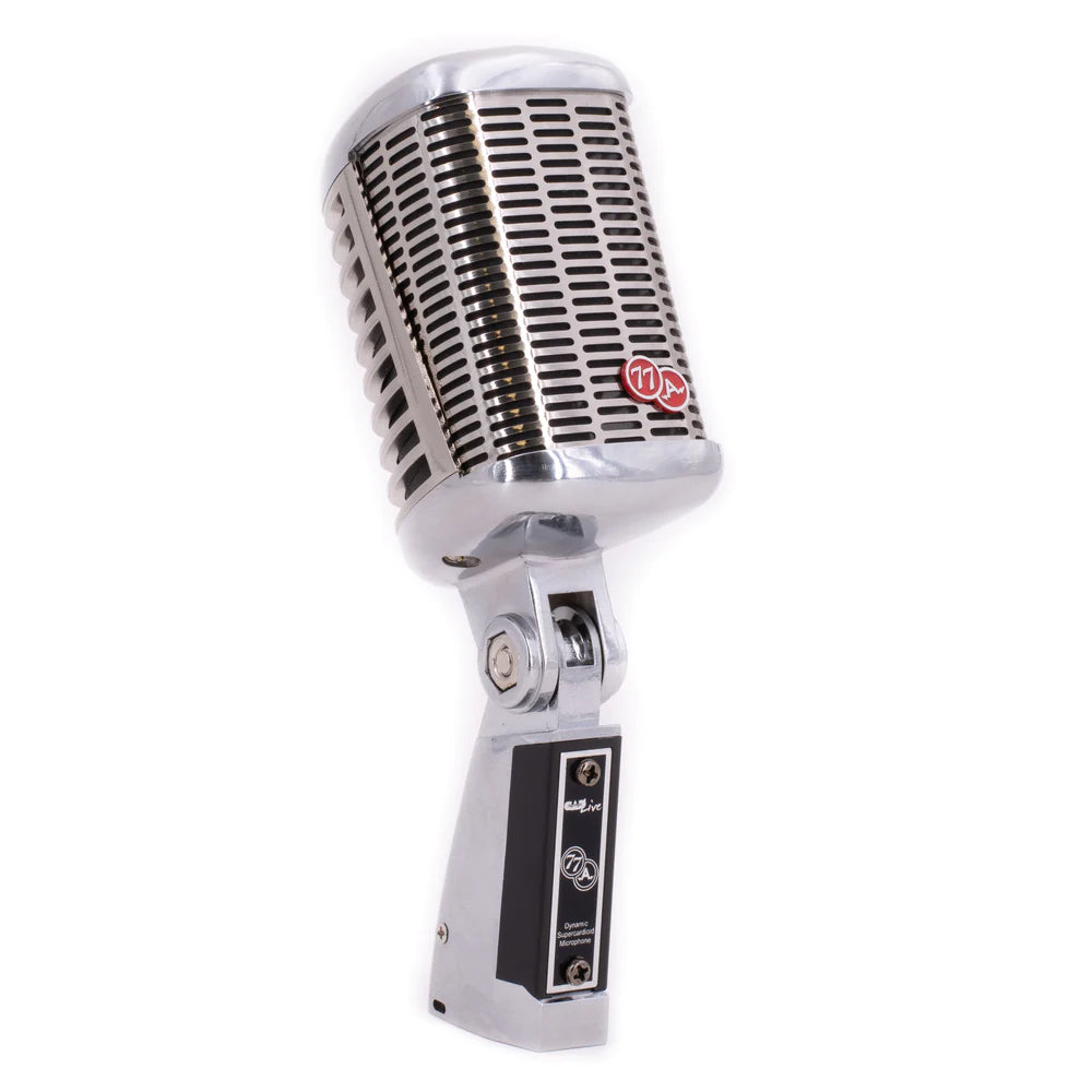 CAD AUDIO A77USB Large Diaph SuperCard Dyna Mic w/USB Vintage -CAD A77USB Large Diaphragm SuperCardioid Dynamic Side Address Vintage Microphone w/USB Connection