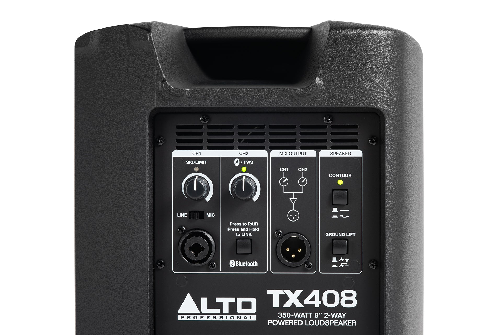 ALTO TX408 - 350W 8-inch Powered Loudspeaker with Bluetooth