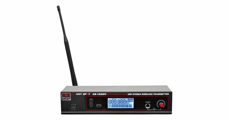 Galaxy Audio AS-1200D - AS-1200 210 Channel Stereo Wireless Personal In-Ear Monitor System