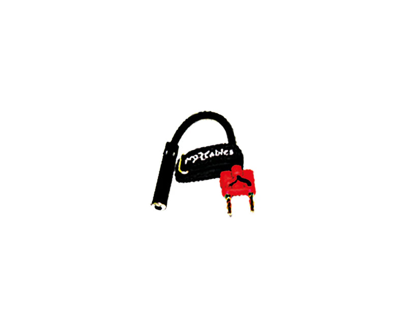 PROX-XC-BNQF-RD - ProX XC-BNQF-RD 6" Adapter Banana Red to 1/4" TS-F High Performance Speaker Cable